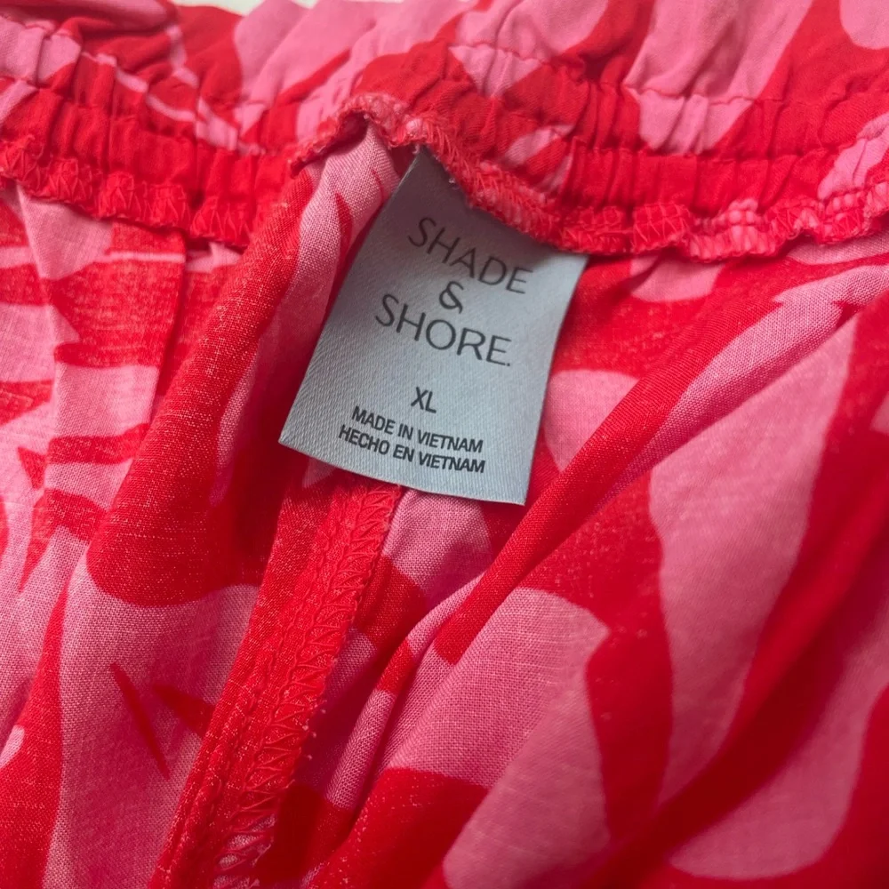 Shade & Shore Pink Floral Wide-Leg Pants - Picture 8 of 10